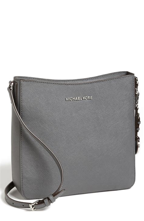 michael kors gray crossbody